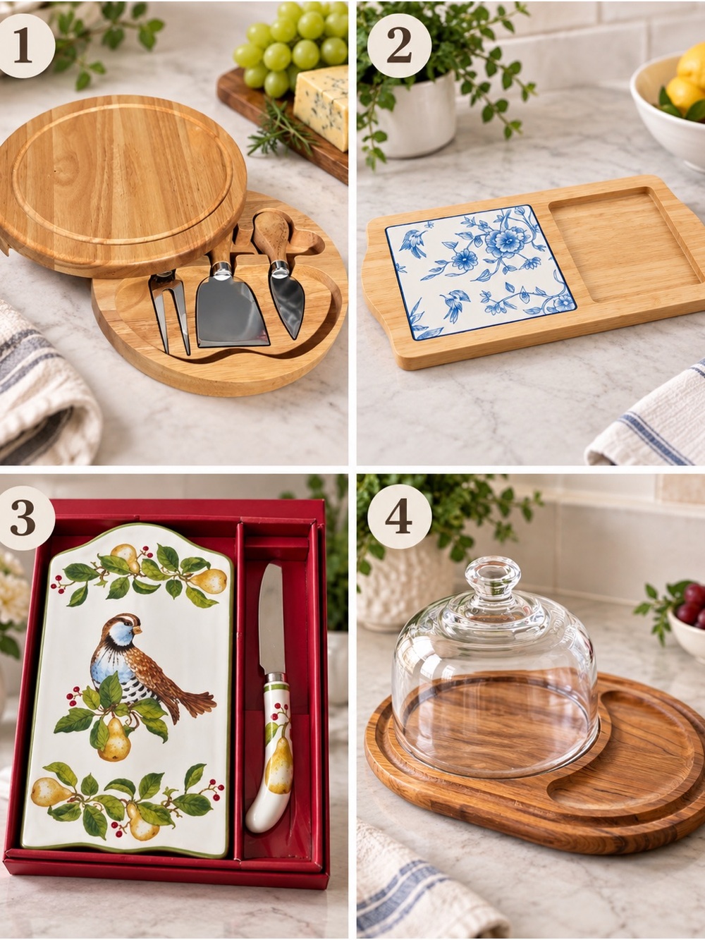 Cheese & Serving Board Collection – 4 Styles Available